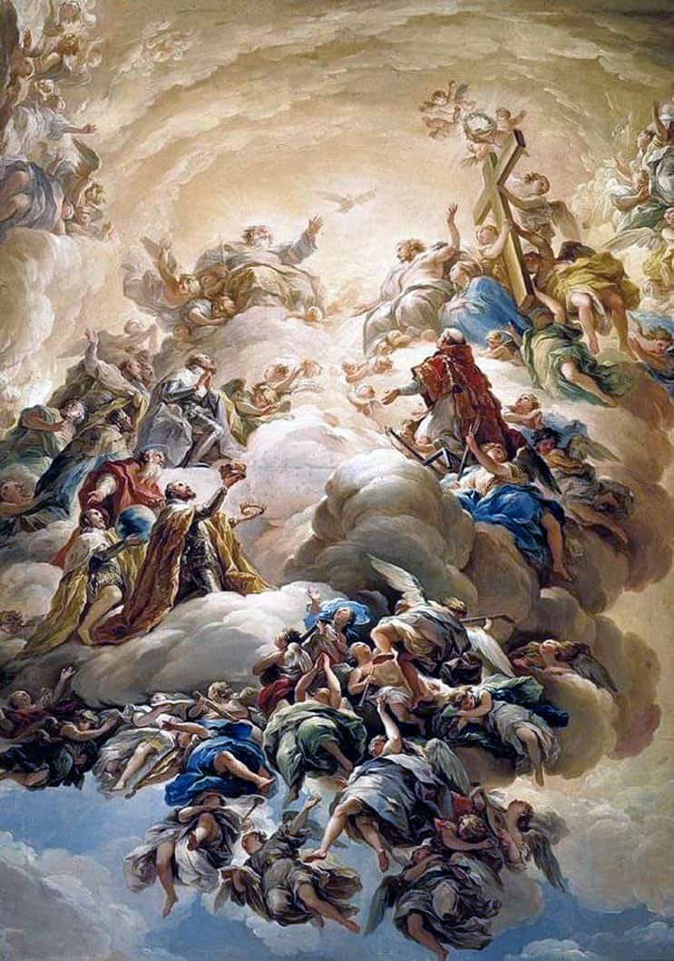 The Adoration of the Holy Trinity by Vincente Lopez, 1791-1792