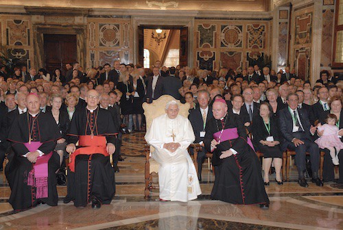 The intimate relationship between the Pontiff and CAPP continues with Pope Francis.