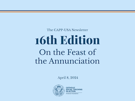 Click to view the CAPP Newsletter from April 2024