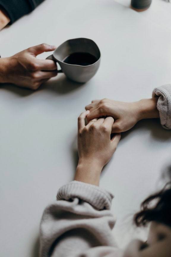 A tense conversation between husband and wife at the table Shoplifting is not ok. Decriminalizing it has only led to further disrespect for the right of private property.